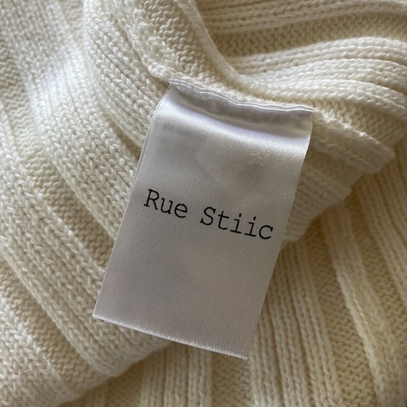 Rue Stiic Wren Knit Maxi Dress White S - Picture 12 of 13
